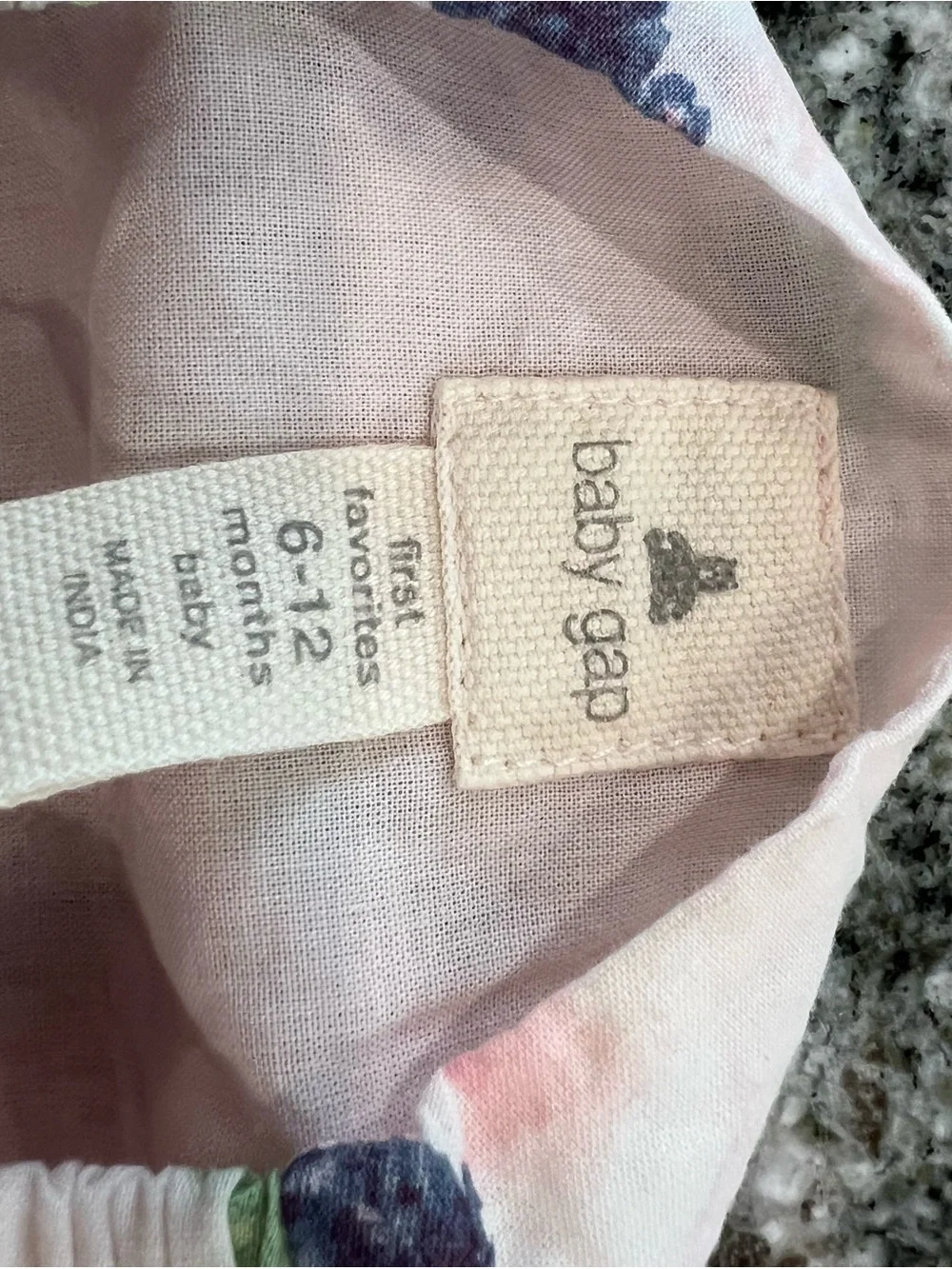 GAP Pink Floral Gathered Two Piece Sun Dress